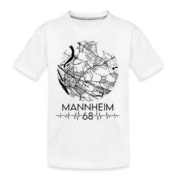 Mannheim 68 - T-shirt bio Premium Enfant - blanc - Devant