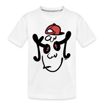 Cool Boy - Kinder Premium Bio T-Shirt - Weiß - Vorne