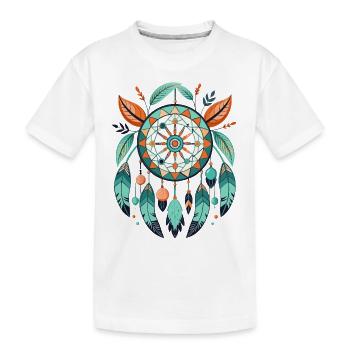 Dream catcher - Kids' Premium Organic T-Shirt - white - Front