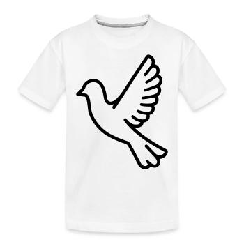 Colombe - T-shirt bio Premium Enfant - blanc - Devant