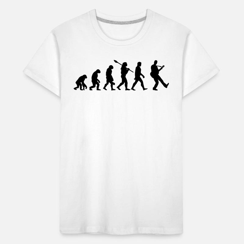 Gitarre Evolution Kinder Premium Bio T-Shirt