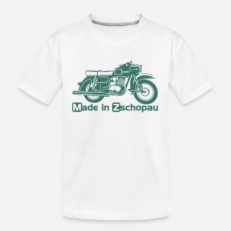 MZ ES 250 Trophy - Kinder Premium Bio T-Shirt - Weiß