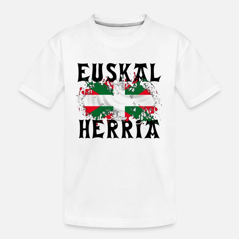 Euskal Herria - Pays Basque 86 - T-shirt bio Premium Enfant - blanc