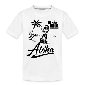 Aloha - T-shirt bio Premium Enfant - blanc - Devant