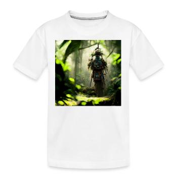 Hontes dans la jungle - T-shirt bio Premium Enfant - blanc - Devant
