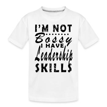 Cadeau Chef Chef Chef Idée Cadeau - T-shirt bio Premium Enfant - blanc - Devant