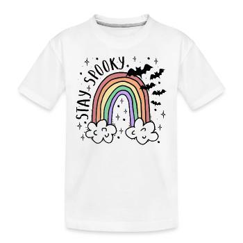 Restez Spooky I Halloween - T-shirt bio Premium Enfant - blanc - Devant