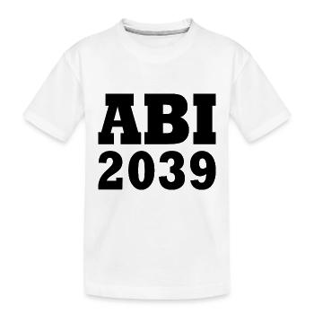 Abi 2039 - Kinder Premium Bio T-Shirt - Weiß - Vorne