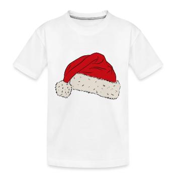 Père Noël Père Noël Père Noël - T-shirt bio Premium Enfant - blanc - Devant