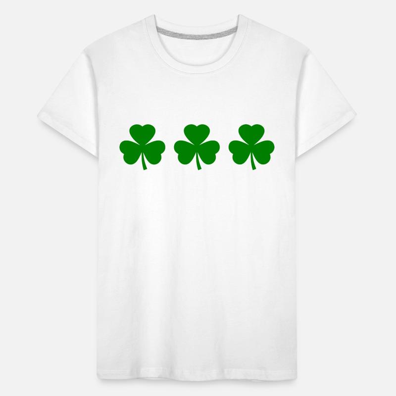 Trèfle d’Irlande Trèfles T-shirt bio Premium Enfant