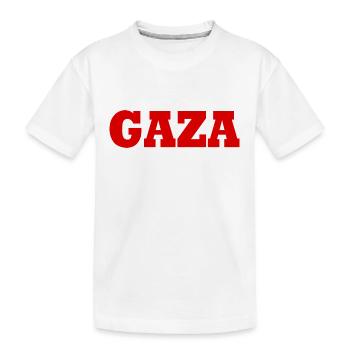 Gaza - T-shirt bio Premium Enfant - blanc - Devant