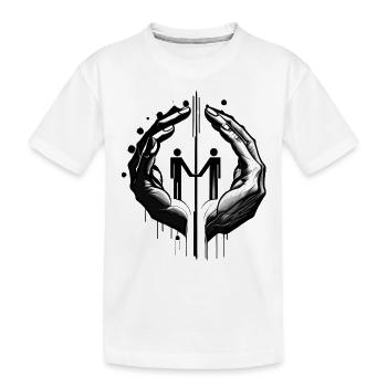 Save our Planet - Kinder Premium Bio T-Shirt - Weiß - Vorne