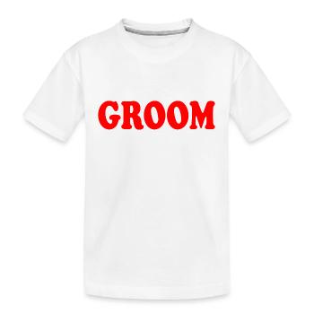 Groom - T-shirt bio Premium Enfant - blanc - Devant