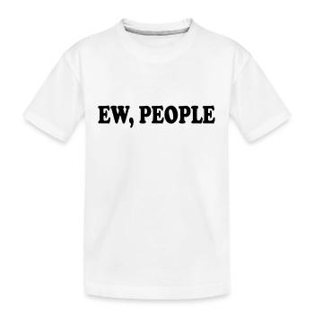 ew people - Kinder Premium Bio T-Shirt - Weiß - Vorne
