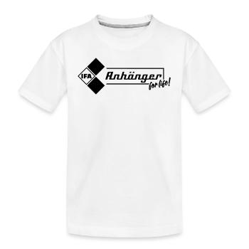 Remorques IFA pour la vie - T-shirt bio Premium Enfant - blanc - Devant