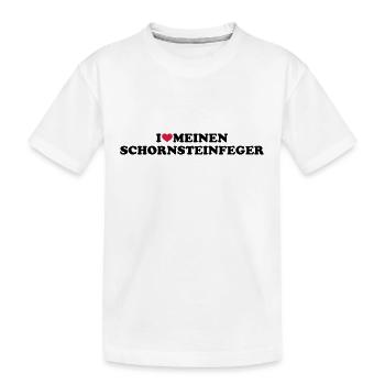 Schornsteinfeger - Kinder Premium Bio T-Shirt - Weiß - Vorne