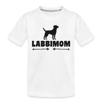 Labrador - T-shirt bio Premium Enfant - blanc - Devant