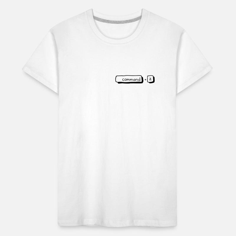 commande + Z T-shirt bio Premium Enfant