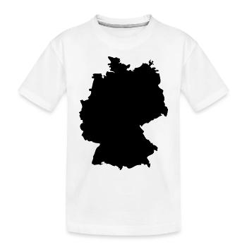 allemagne - T-shirt bio Premium Enfant - blanc - Devant