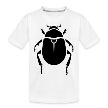 Insectes - Scarabée - T-shirt bio Premium Enfant - blanc - Devant