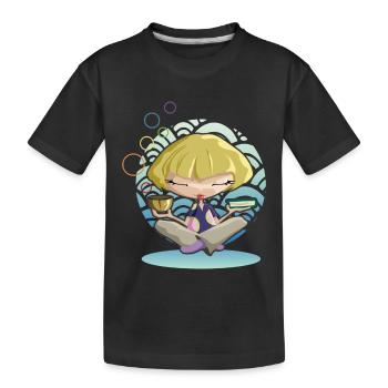 zen - T-shirt bio Premium Enfant - noir - Devant