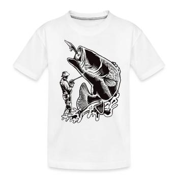 Wassersport - Kinder Premium Bio T-Shirt - Weiß - Vorne