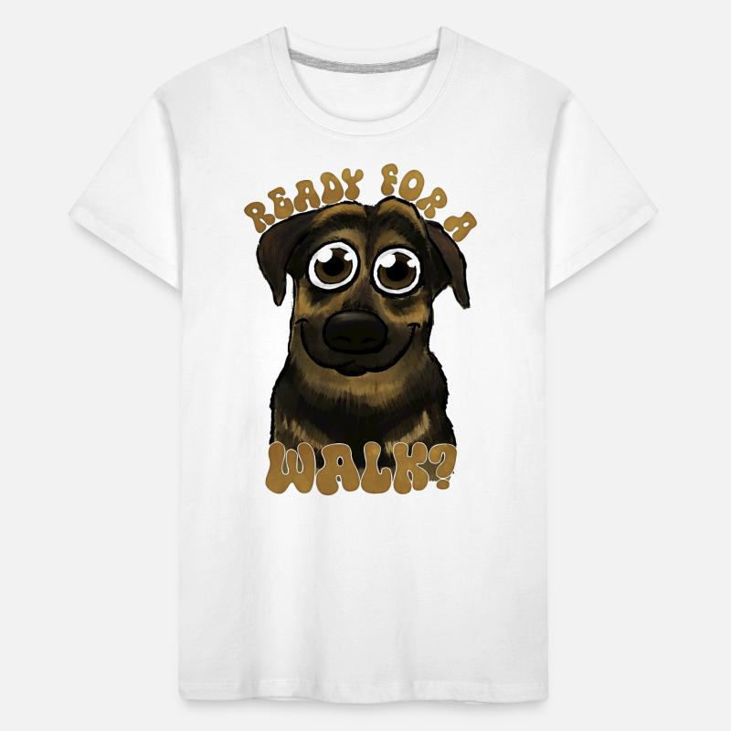 ready for a walk? Kinder Premium Bio T-Shirt