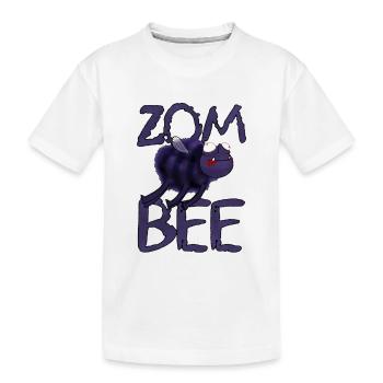 ZomBee Abeille Zombie - T-shirt bio Premium Enfant - blanc - Devant
