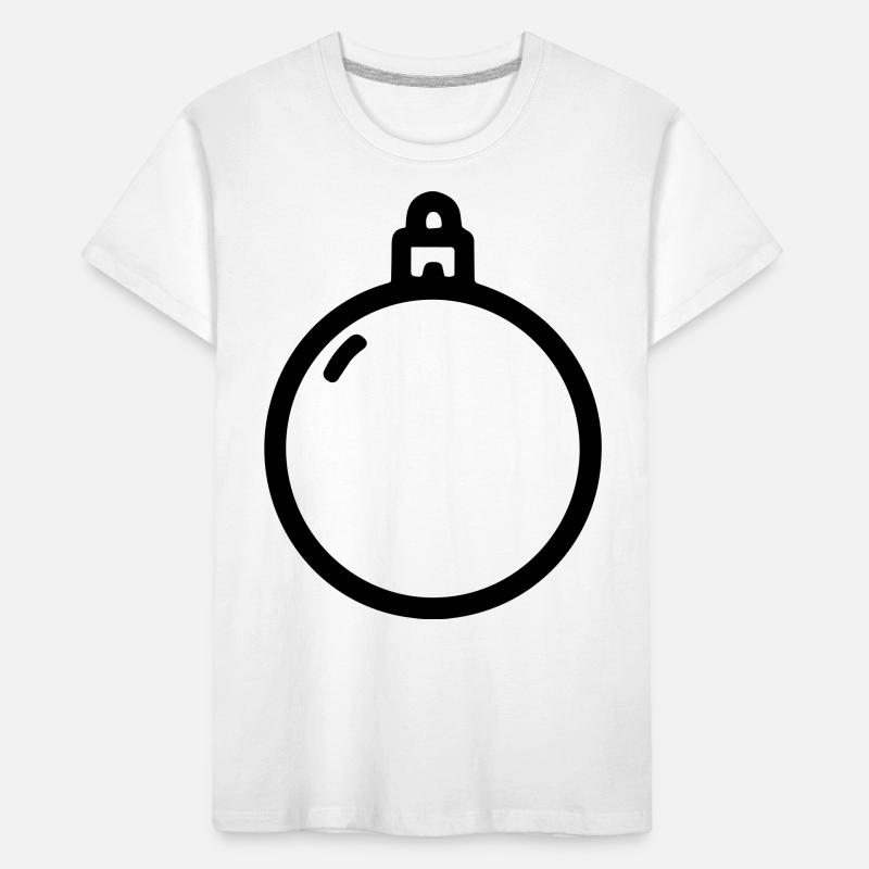 Weihnachtskugel Kinder Premium Bio T-Shirt