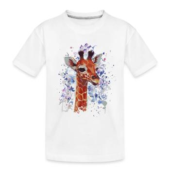 Girafe - Girafe - Girafe Cool - T-shirt bio Premium Enfant - blanc - Devant