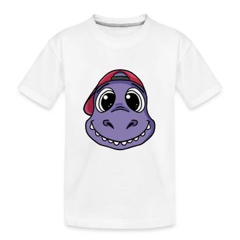 Dinosaures - T-shirt bio Premium Enfant - blanc - Devant