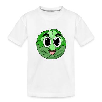 Doux chou - T-shirt bio Premium Enfant - blanc - Devant