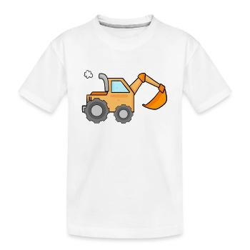 Pelles pour enfants - T-shirt bio Premium Enfant - blanc - Devant