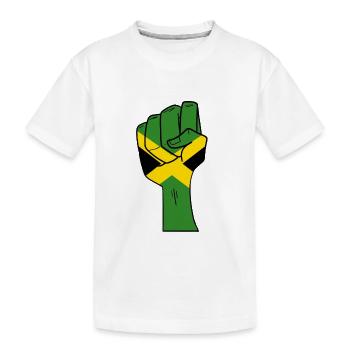 Jamaïque - T-shirt bio Premium Enfant - blanc - Devant