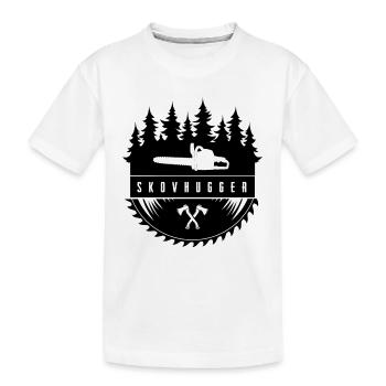 Bûcheron - T-shirt bio Premium Enfant - blanc - Devant