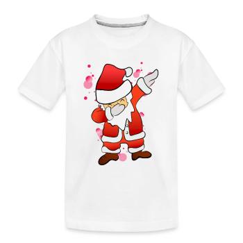 Dabbing Nicholas - Kids' Premium Organic T-Shirt - white - Front
