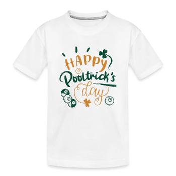 Billard St. Patrick - T-shirt bio Premium Enfant - blanc - Devant