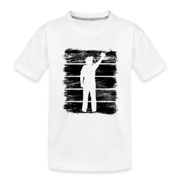 Peintre - T-shirt bio Premium Enfant - blanc - Devant