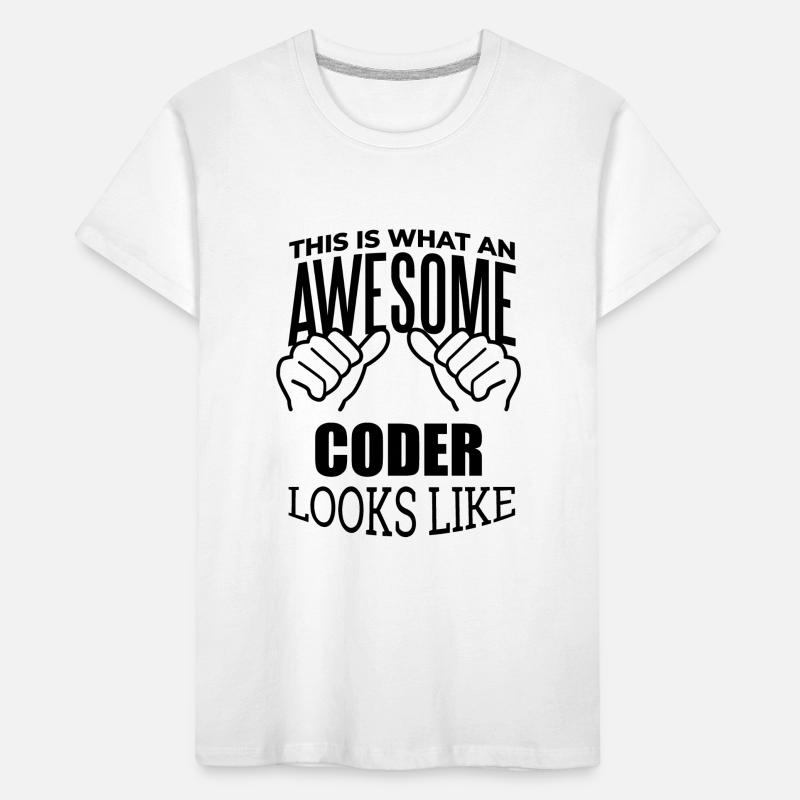 Programmierer Kinder Premium Bio T-Shirt