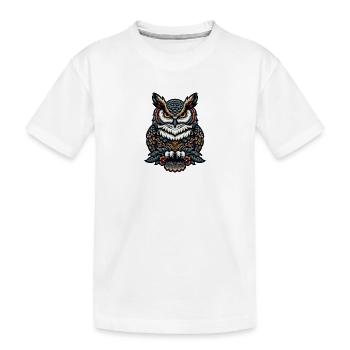 Éleveur d’oiseaux Ornithologue Ornithologue Ornithologue - T-shirt bio Premium Enfant - blanc - Devant