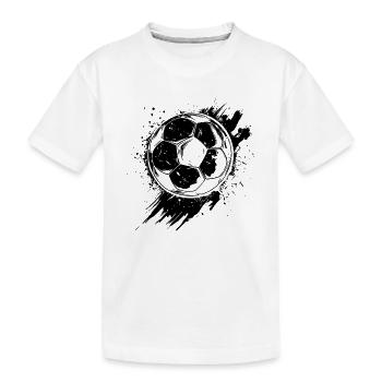 Football - T-shirt bio Premium Enfant - blanc - Devant