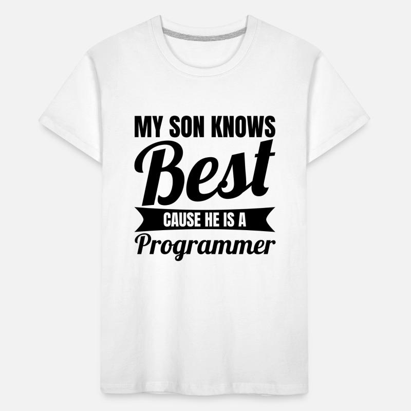 Programmer Son Kids' Premium Organic T-Shirt