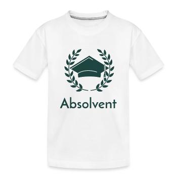 Feiere deinen Abschluss - Kinder Premium Bio T-Shirt - Weiß - Vorne