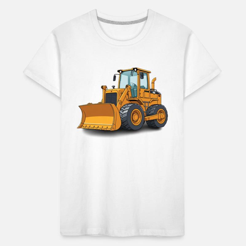 Conception de construction robuste pour bulldozer T-shirt bio Premium Enfant
