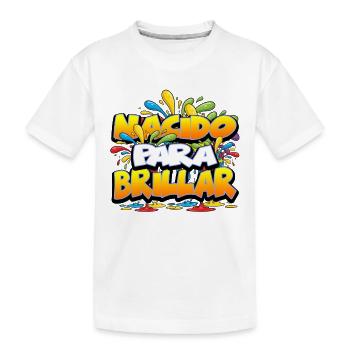 NACIDO PARA BRILLAR V2 - T-shirt bio Premium Enfant - blanc - Devant
