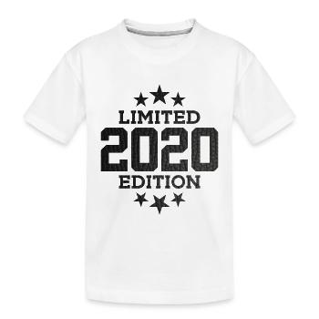 ÉDITION LIMITÉE 6E ANNIVERSAIRE 2020 - T-shirt bio Premium Enfant - blanc - Devant