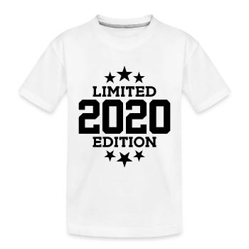 ÉDITION LIMITÉE 6E ANNIVERSAIRE 2020 - T-shirt bio Premium Enfant - blanc - Devant