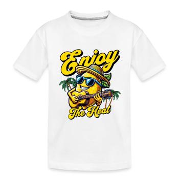 Limonade Limonade Citrons Agrumes Cadeau - T-shirt bio Premium Enfant - blanc - Devant