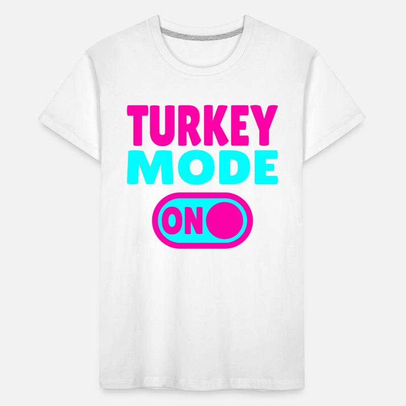 Mode dinde activé T-shirt bio Premium Enfant