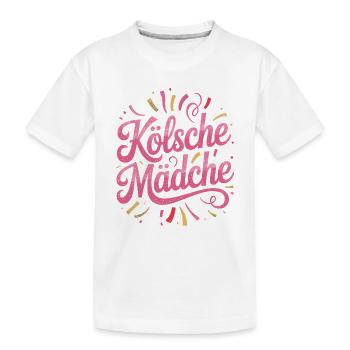 Cologne Girls Carnival Cologne Cologne Cologne Girls - Kids' Premium Organic T-Shirt - white - Front